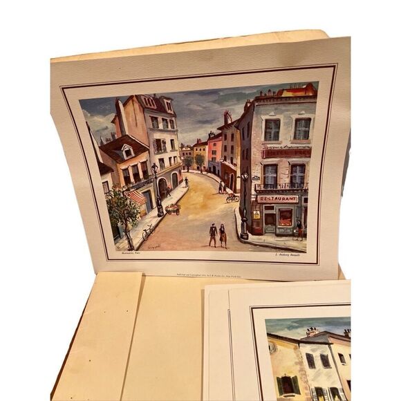 Voila La Belle France Vintage 1953 Prints - Picture 6 of 6
